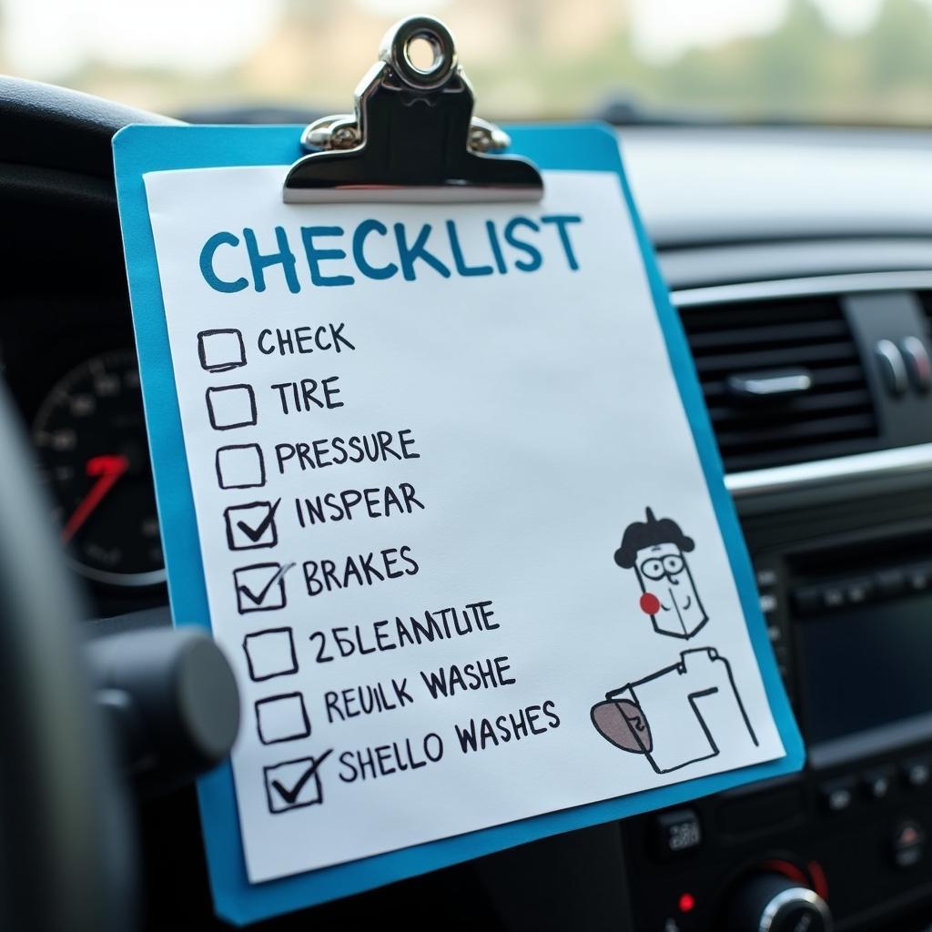 Car maintenance checklist in Kill Devil Hills