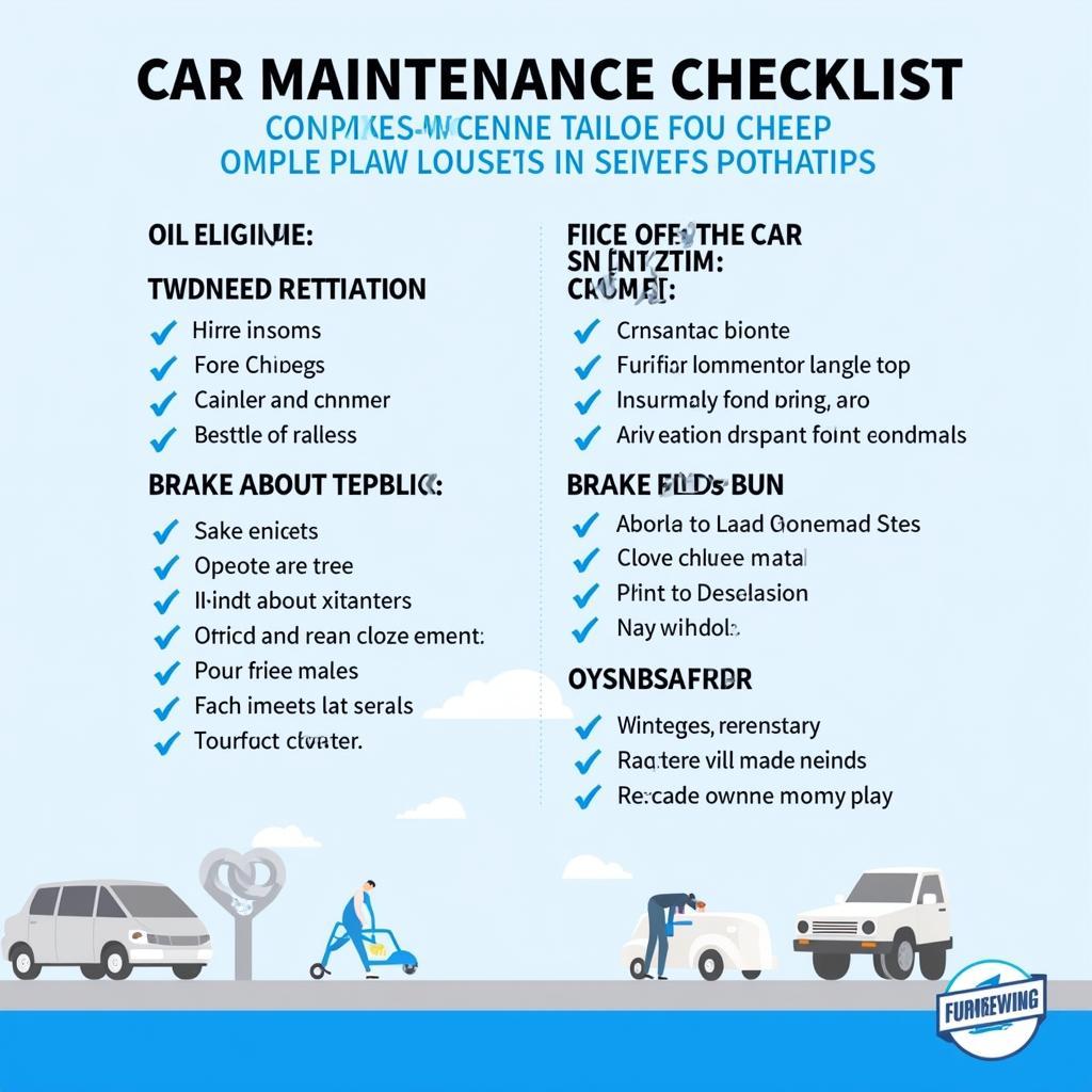 Car Maintenance Checklist for Lansing, MI Drivers