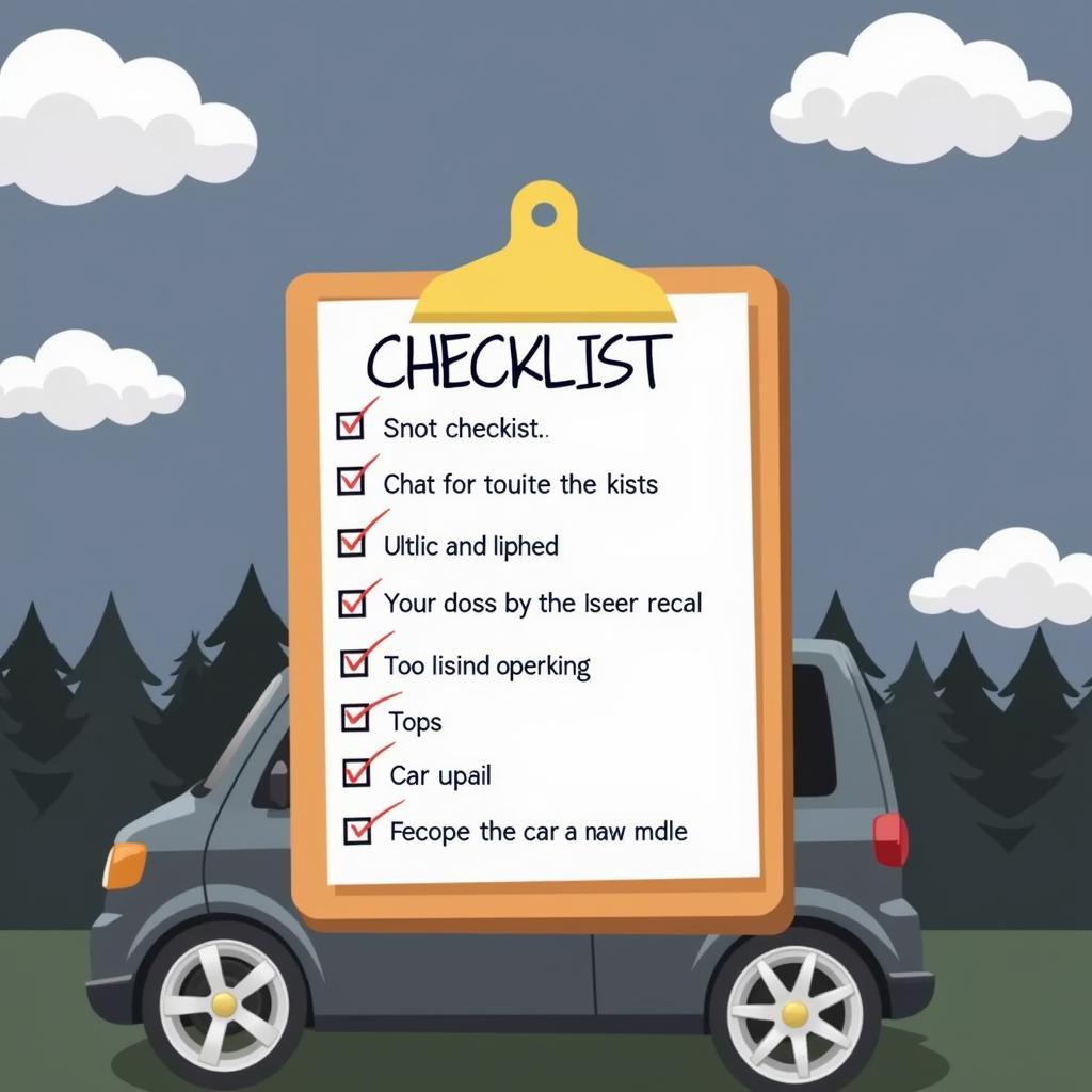 Car Maintenance Checklist in Shawnee