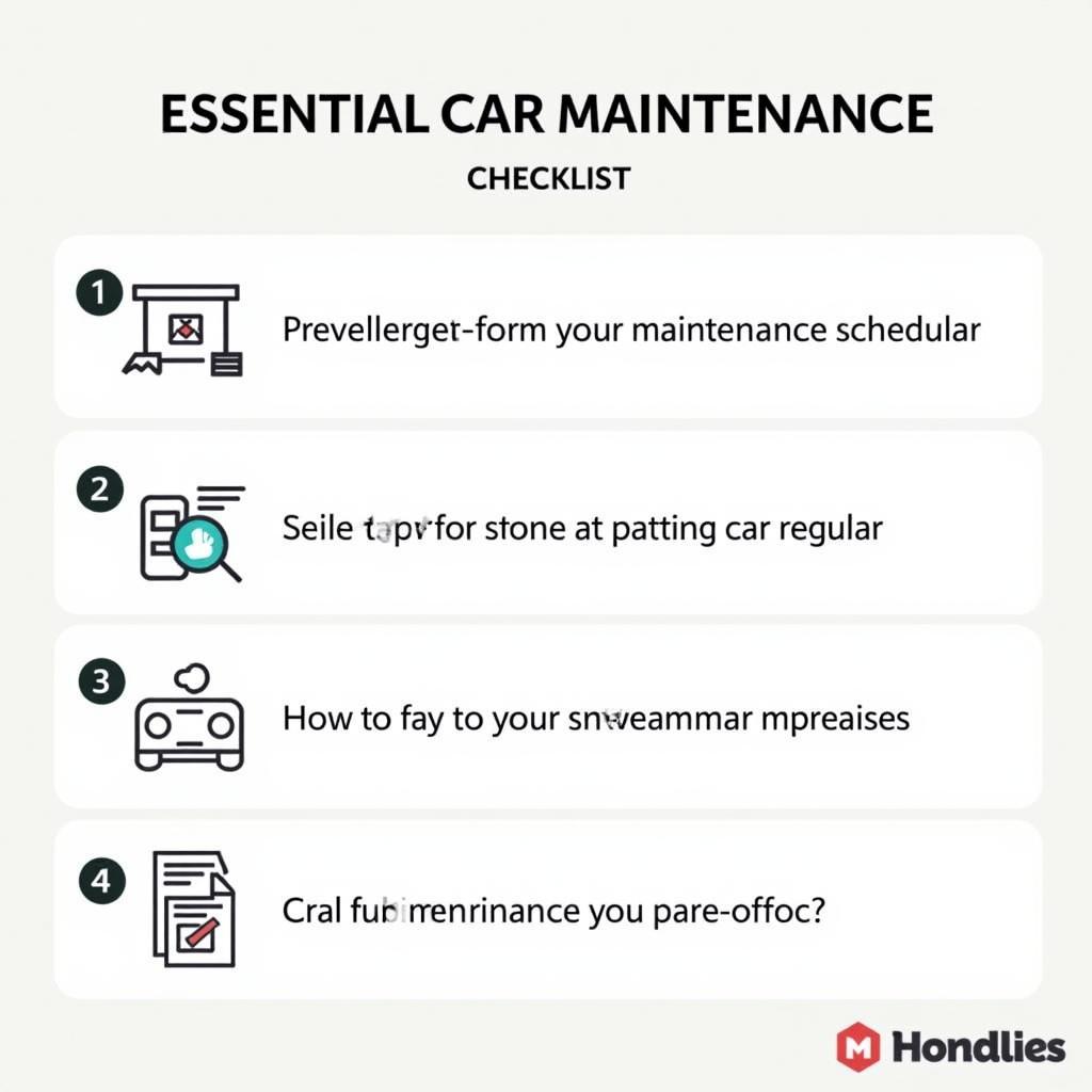 Car Maintenance Checklist in Temple, TX