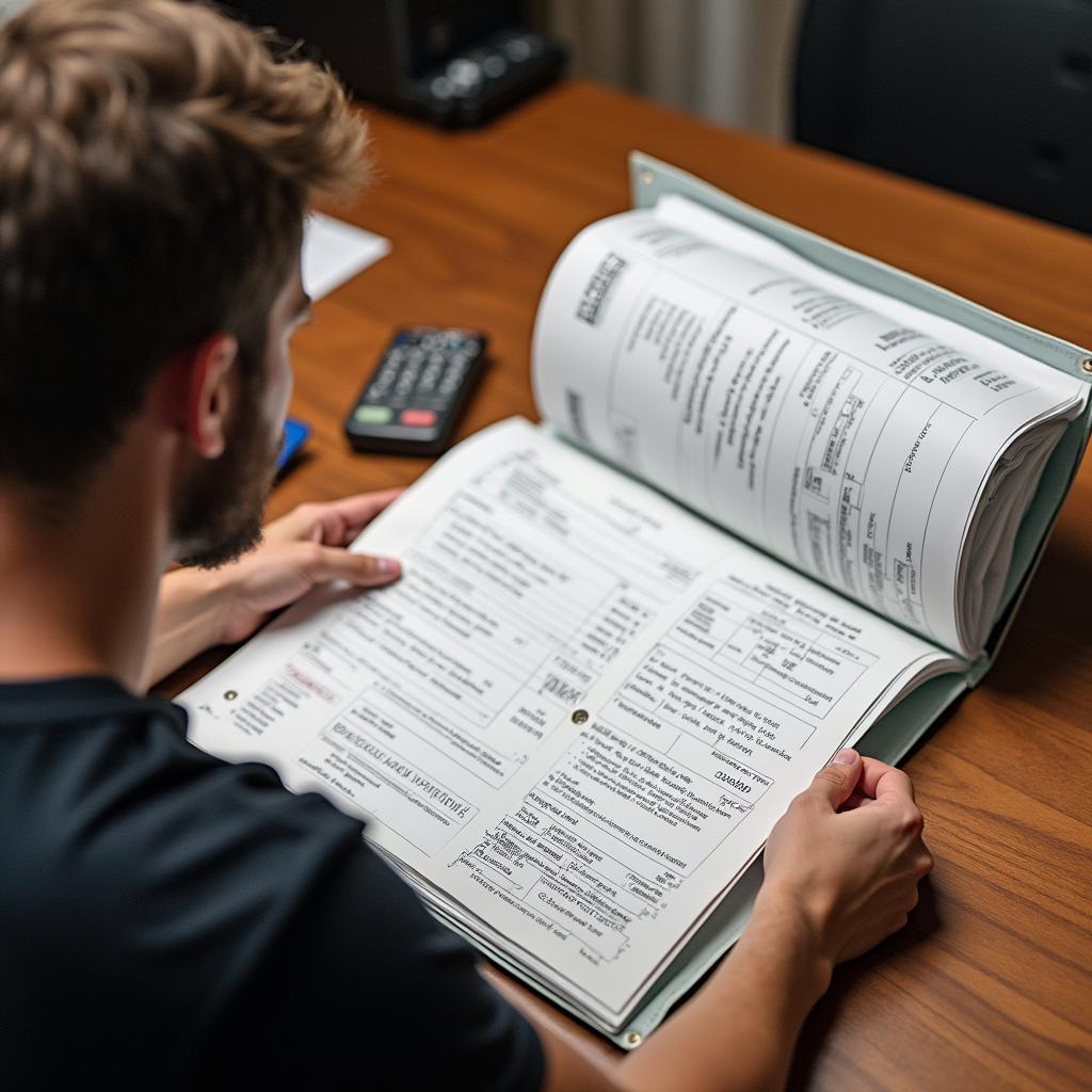 Organizing car maintenance records in Fort Collins