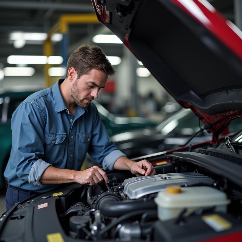 Car Mechanic Inspection