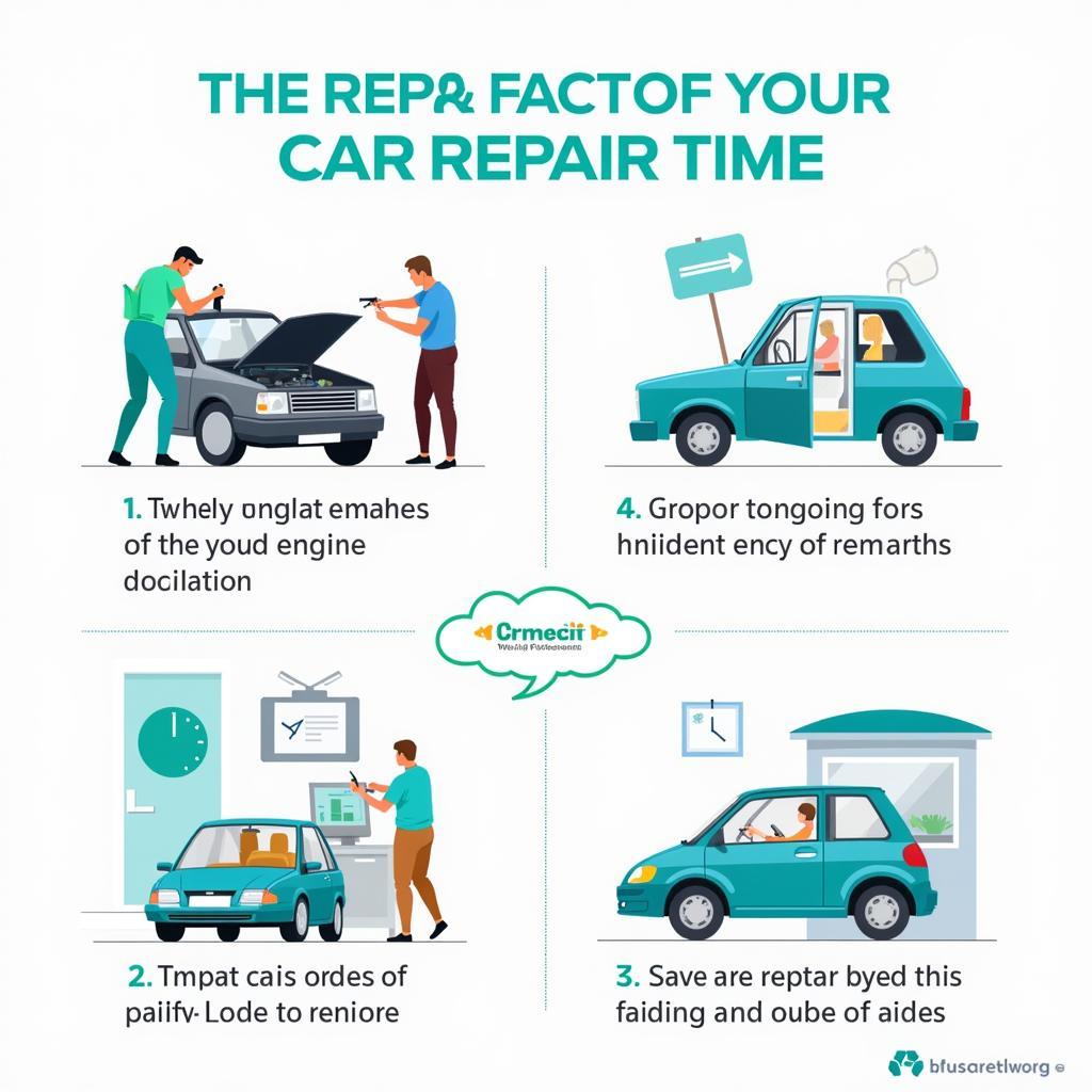 Factors influencing car repair time