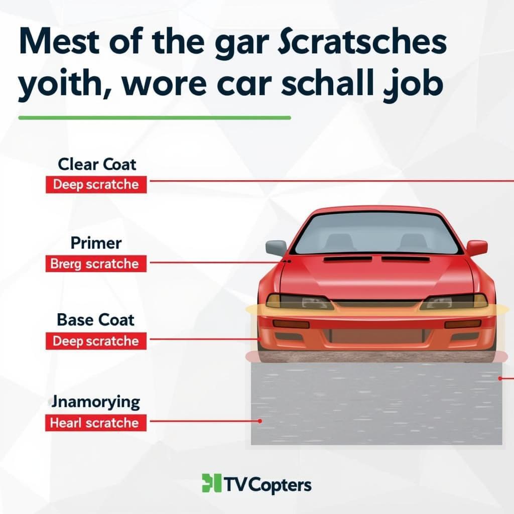 Car Scratch Depth Types