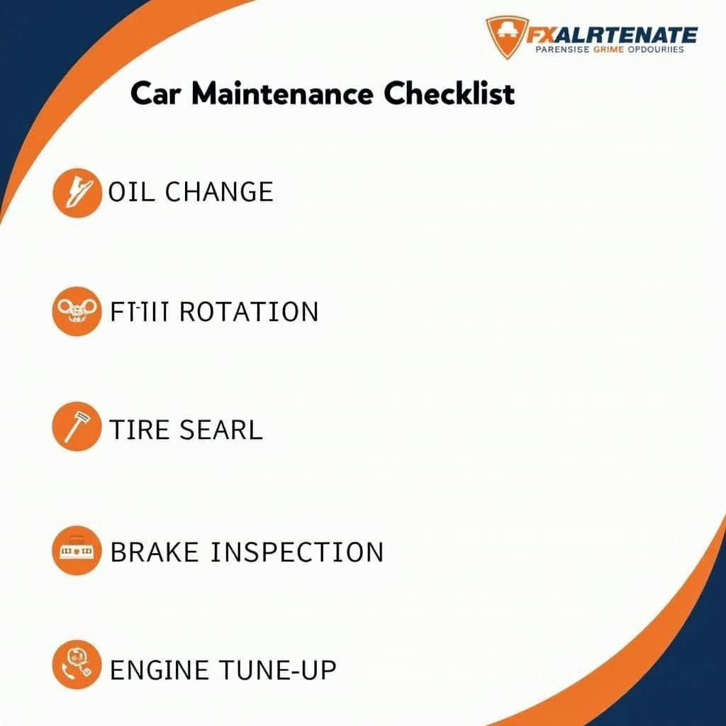 Car service checklist for optimal performance