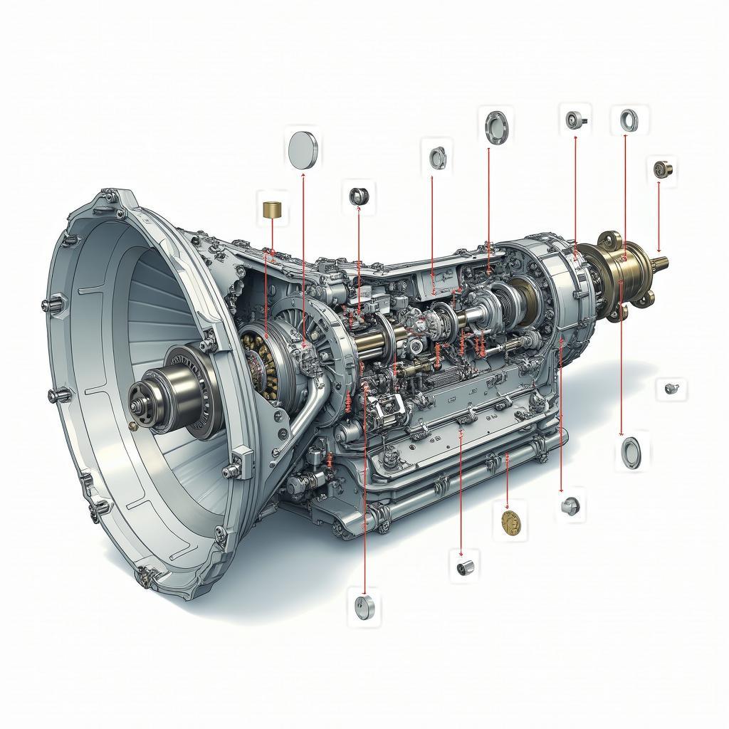 Components of a Car Transmission