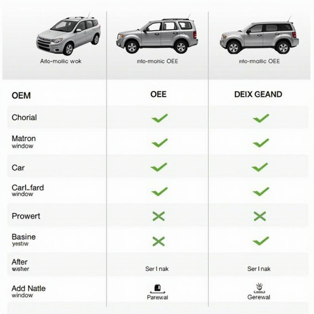 Car Window Replacement Options