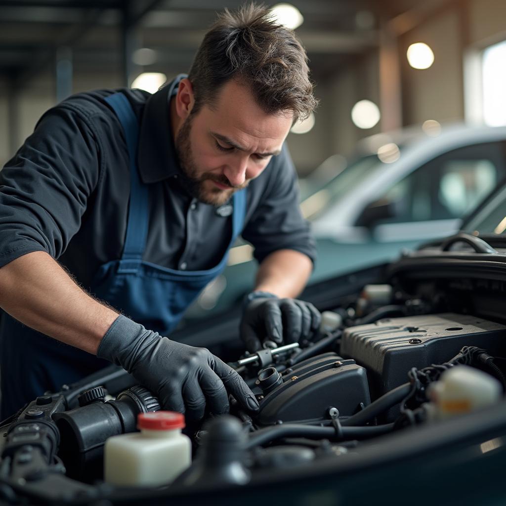 ASE certified mechanic working in Vermont Bar