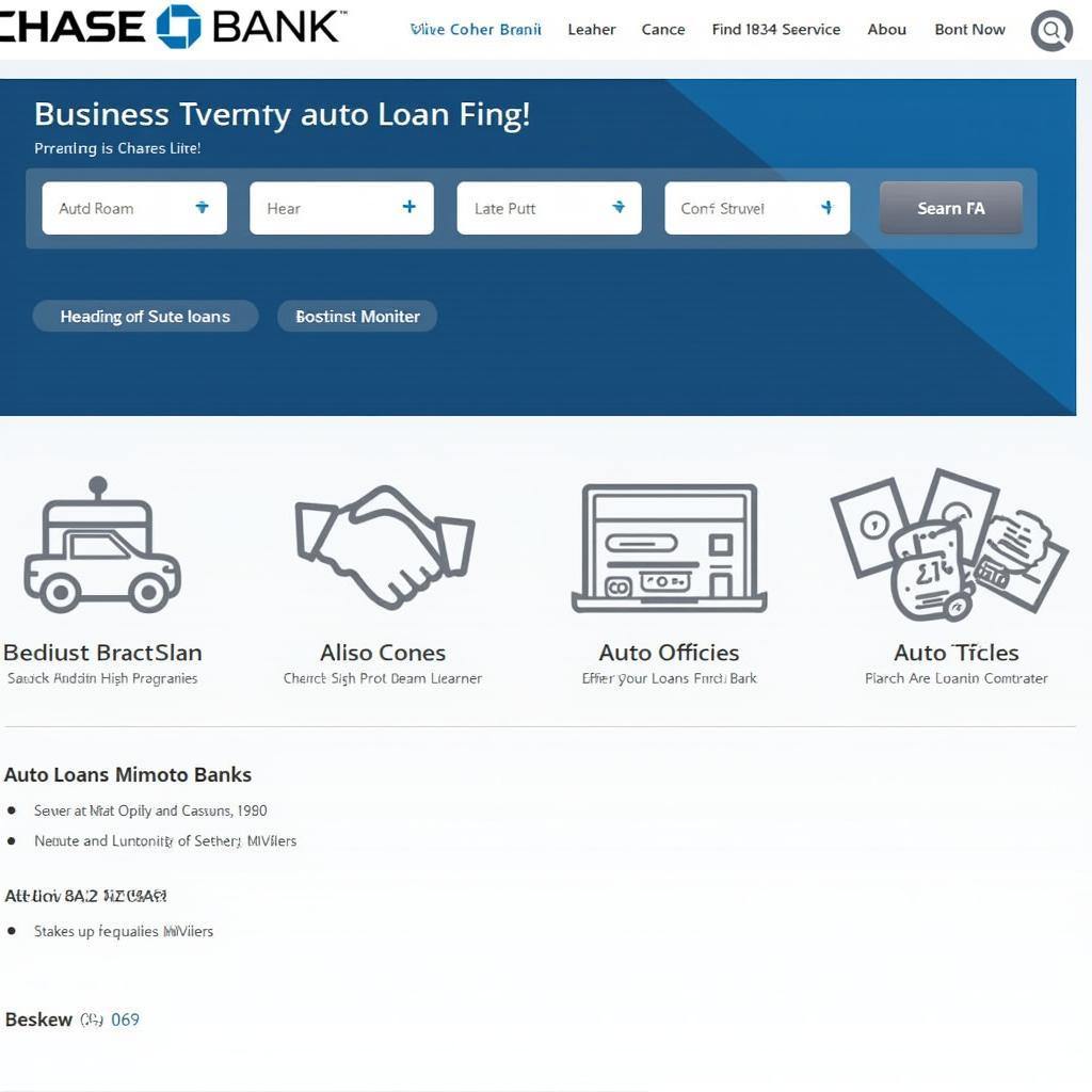 Chase Bank Website