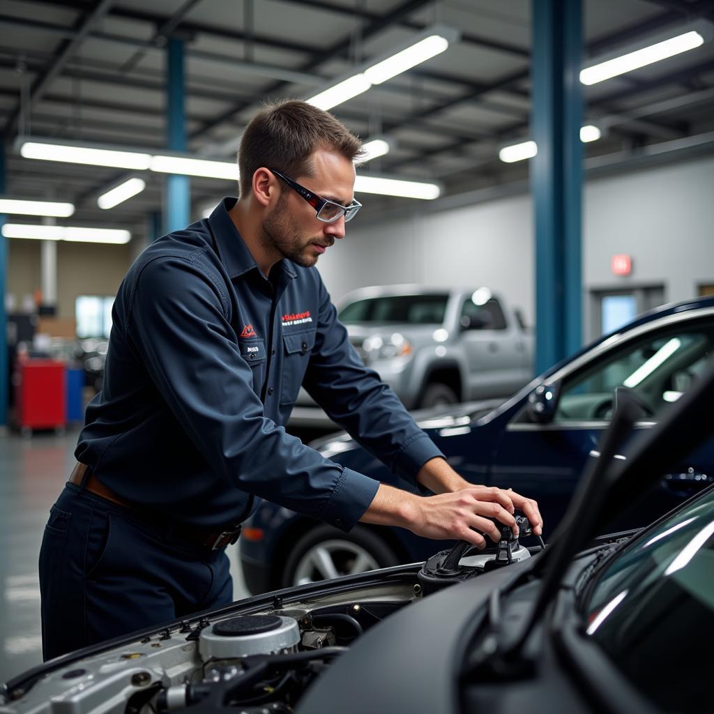 Chevrolet Technician Working in Commerce GA