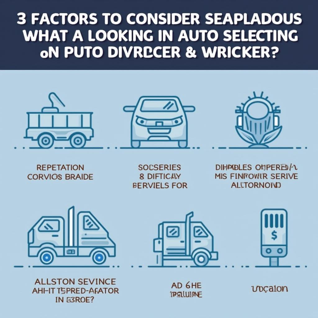 Factors to Consider When Choosing an Auto Wrecker Service