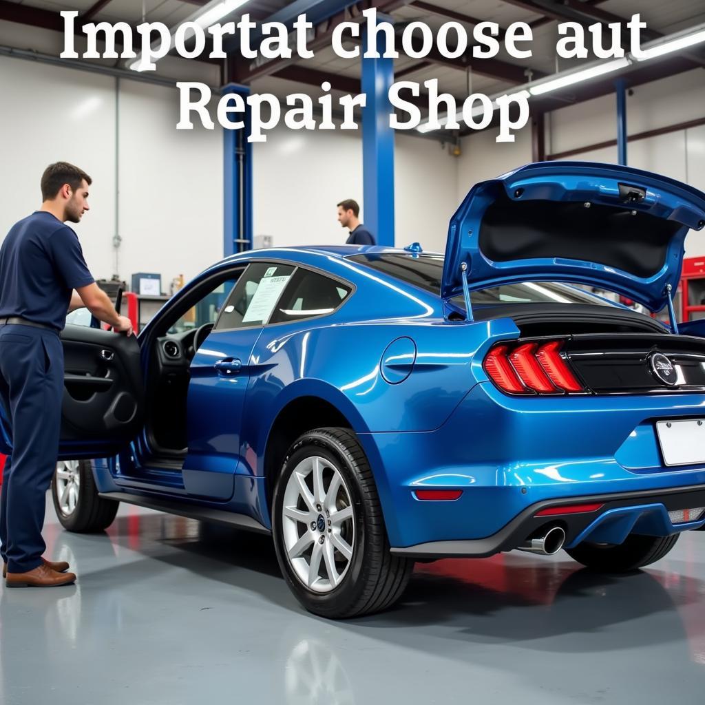 Selecting a Reputable Auto Repair Shop