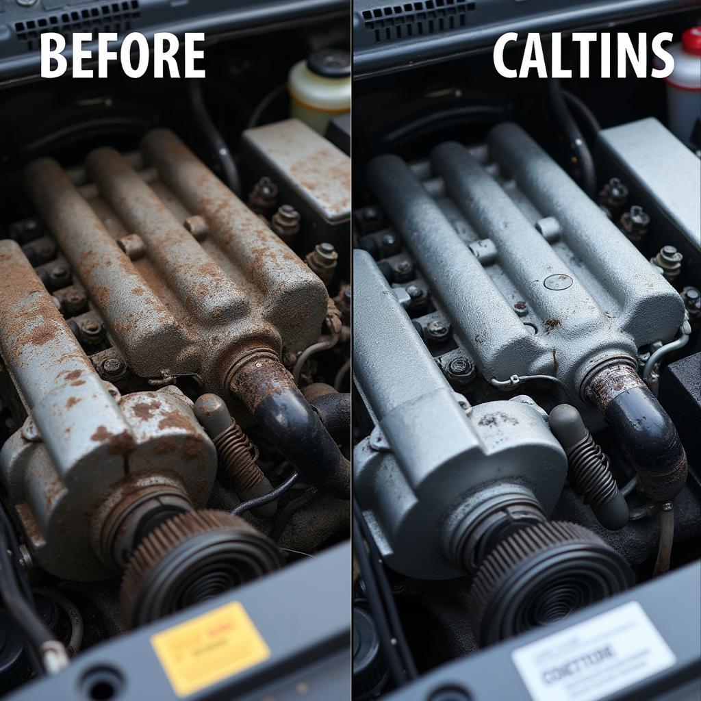 Clean Car Engine After Service