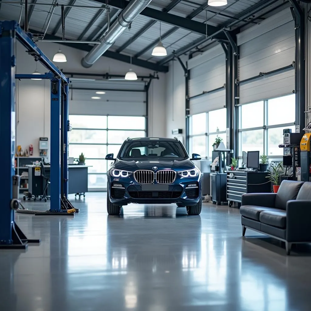 Well-Equipped BMW Service Center