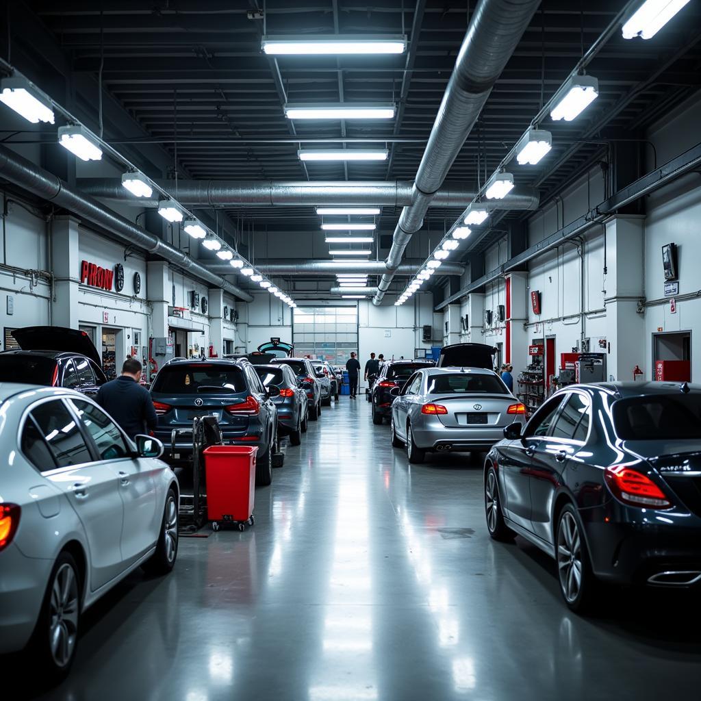 Collision Repair Shop Overview