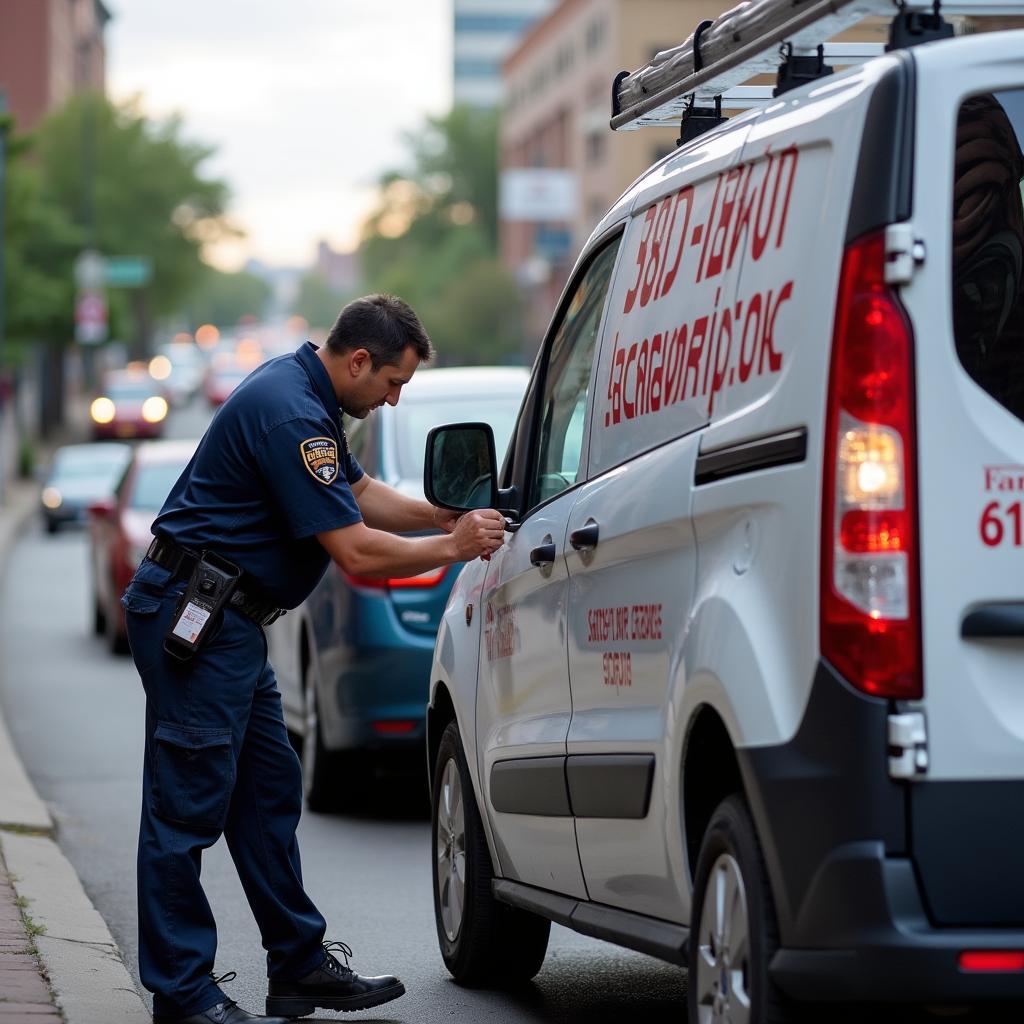 Columbus Auto Locksmith Services in Action