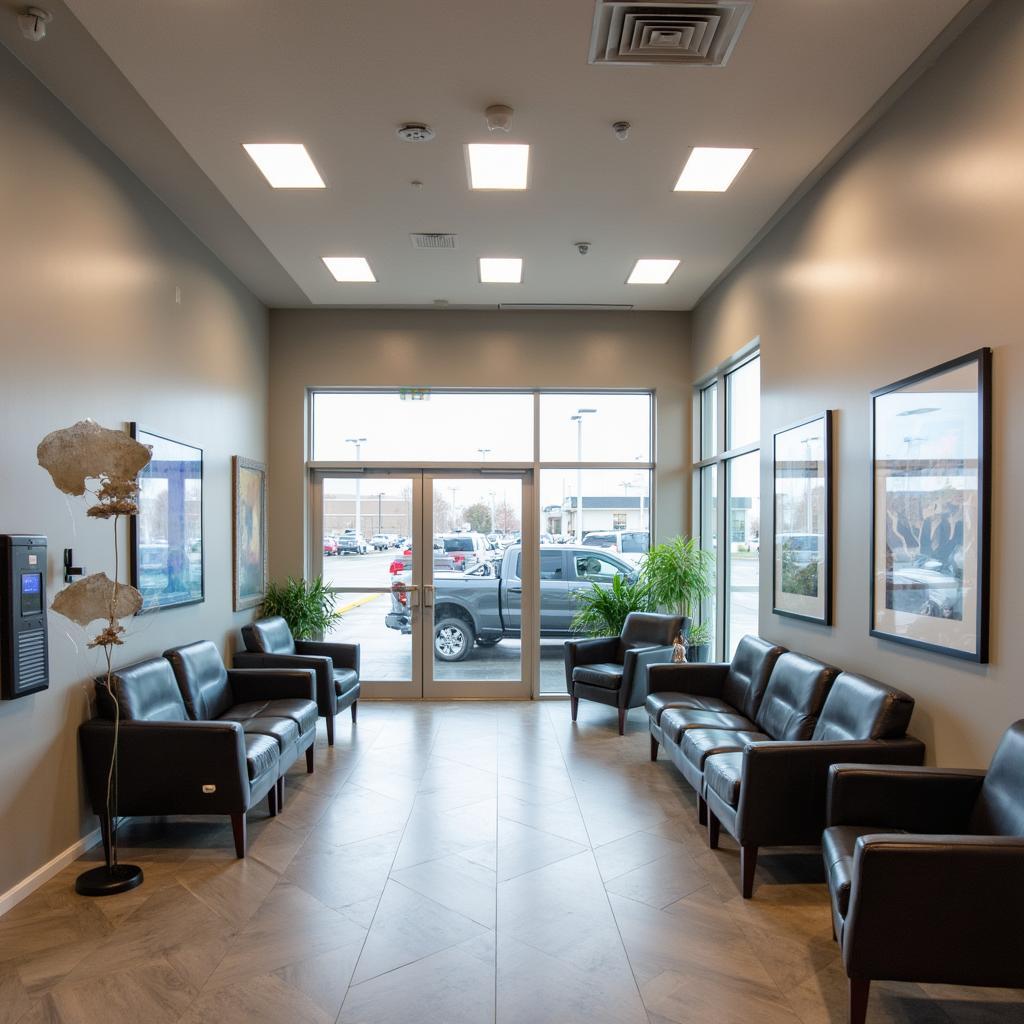 Comfortable Waiting Area at Auto Nation Toyota in Austin