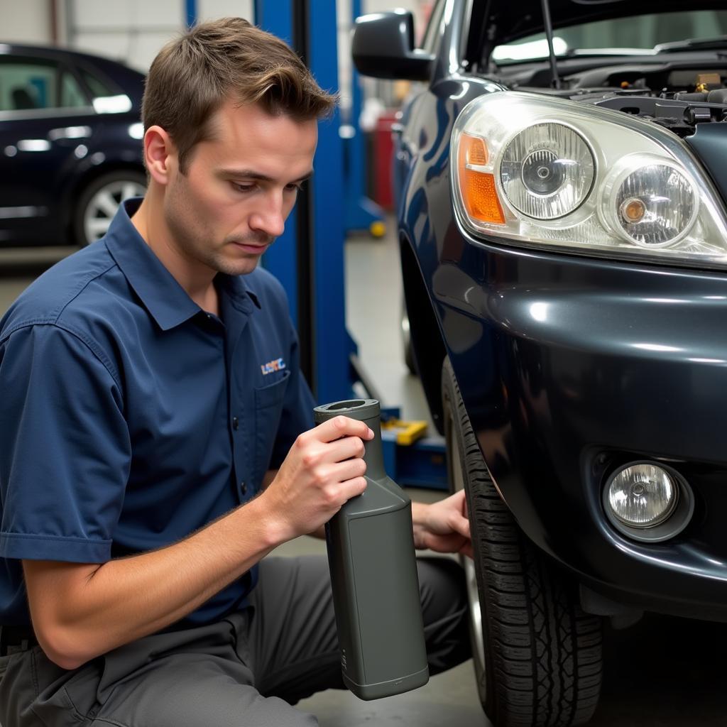 Mechanic Performing Common Auto Repair Services in Hermon, ME