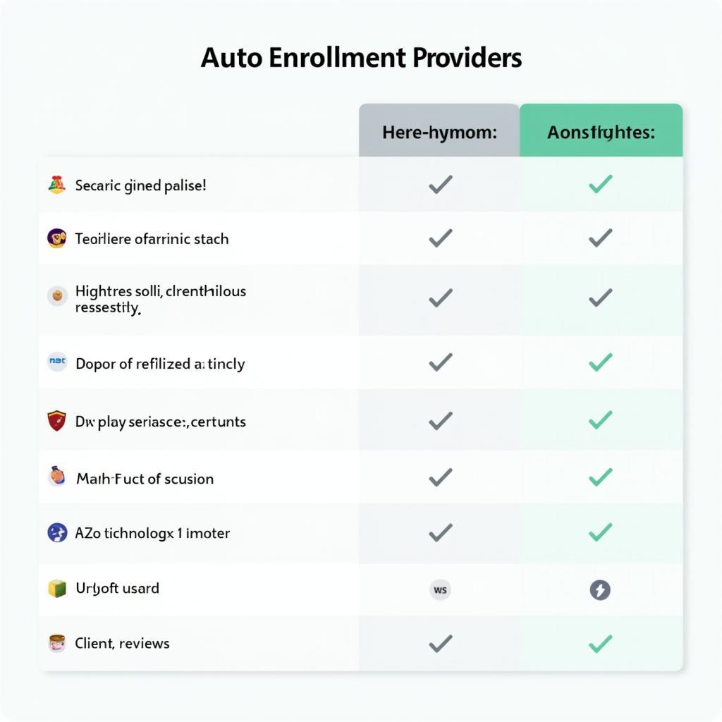 Comparing Different Auto Enrolment Providers