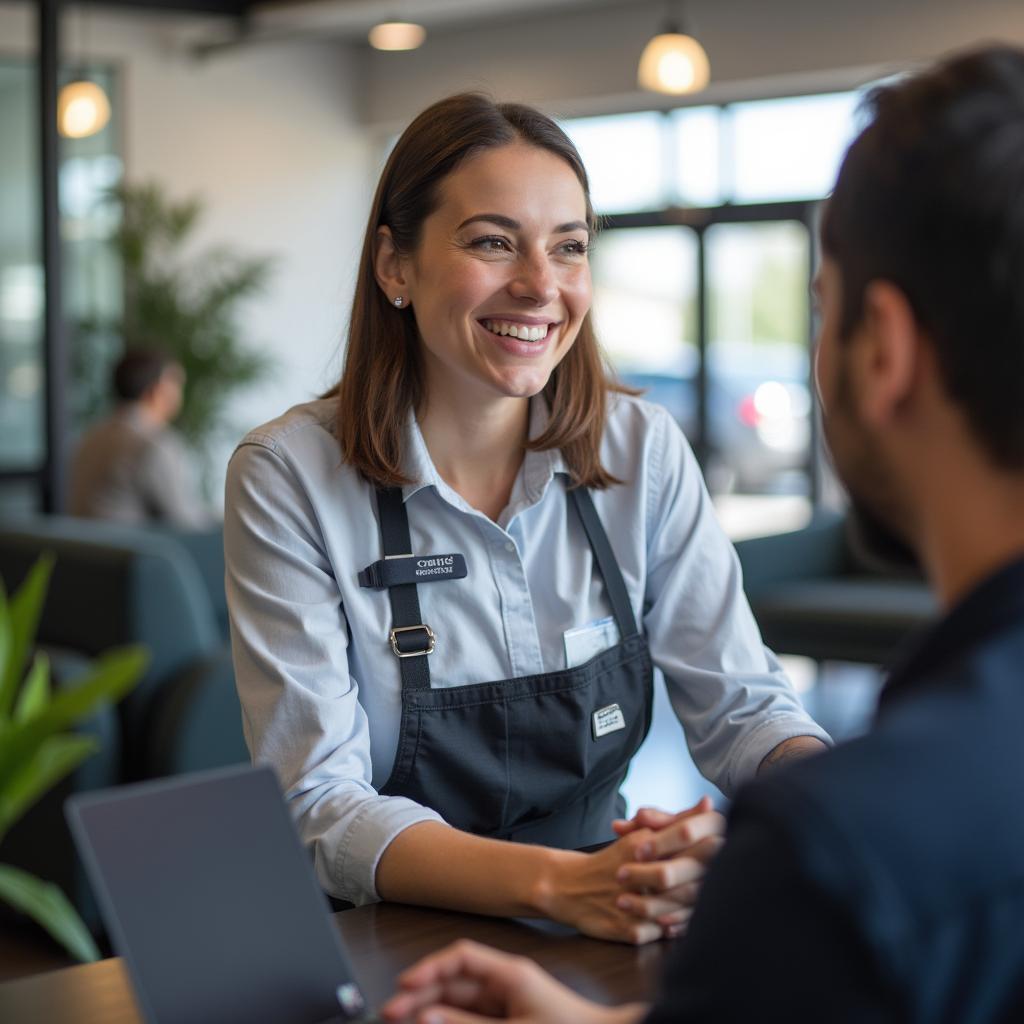 Friendly Customer Service Representative