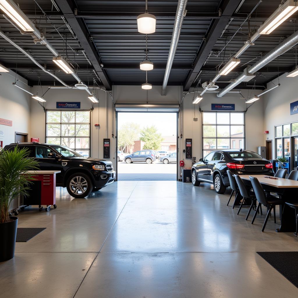 Comstock Auto Service Facility in Edmond OK