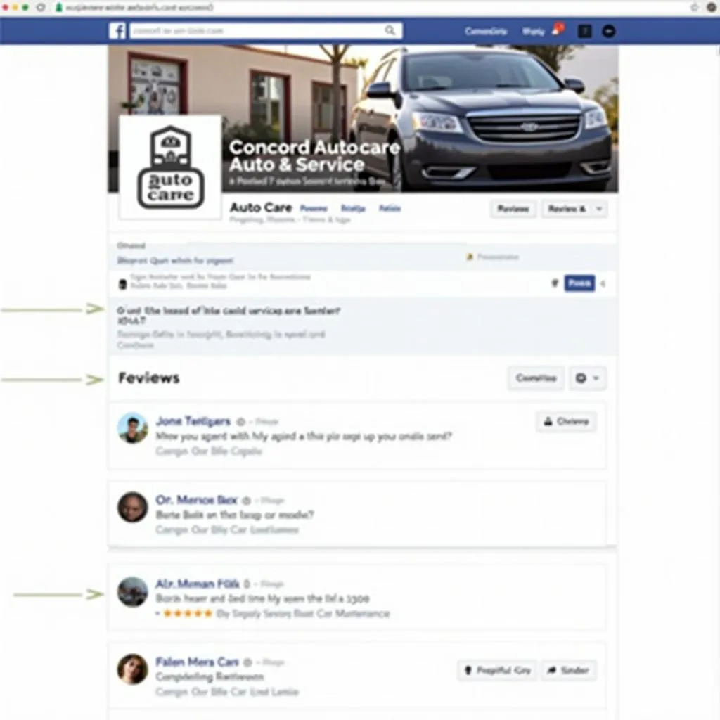 Concord Auto Care Facebook Page