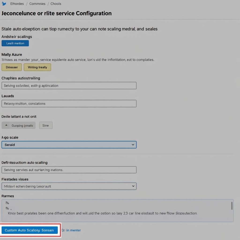 Configuring Auto Scale Rules in Azure Portal