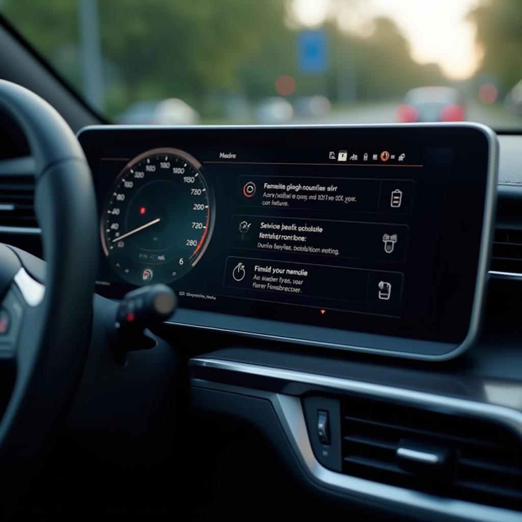 Connected Car Dashboard