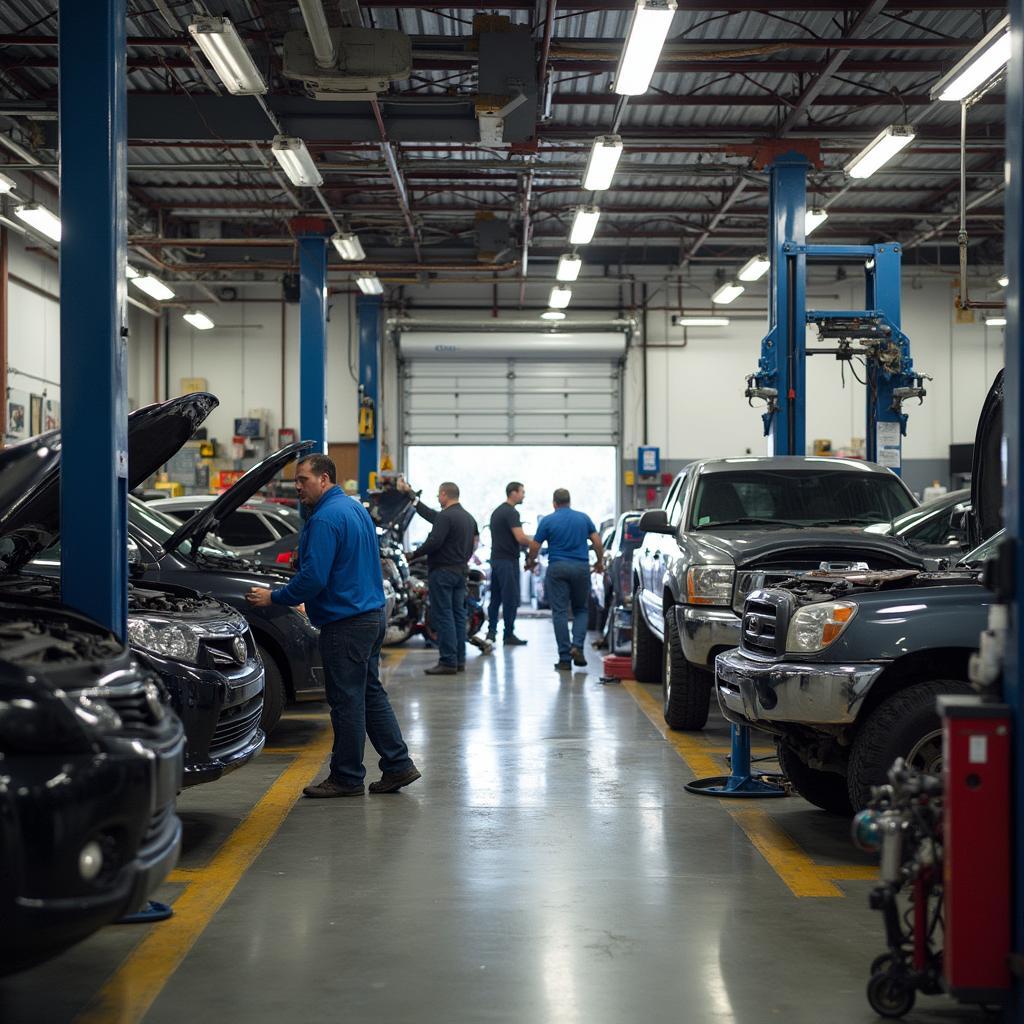 Conroe Auto Repair Shop in Action