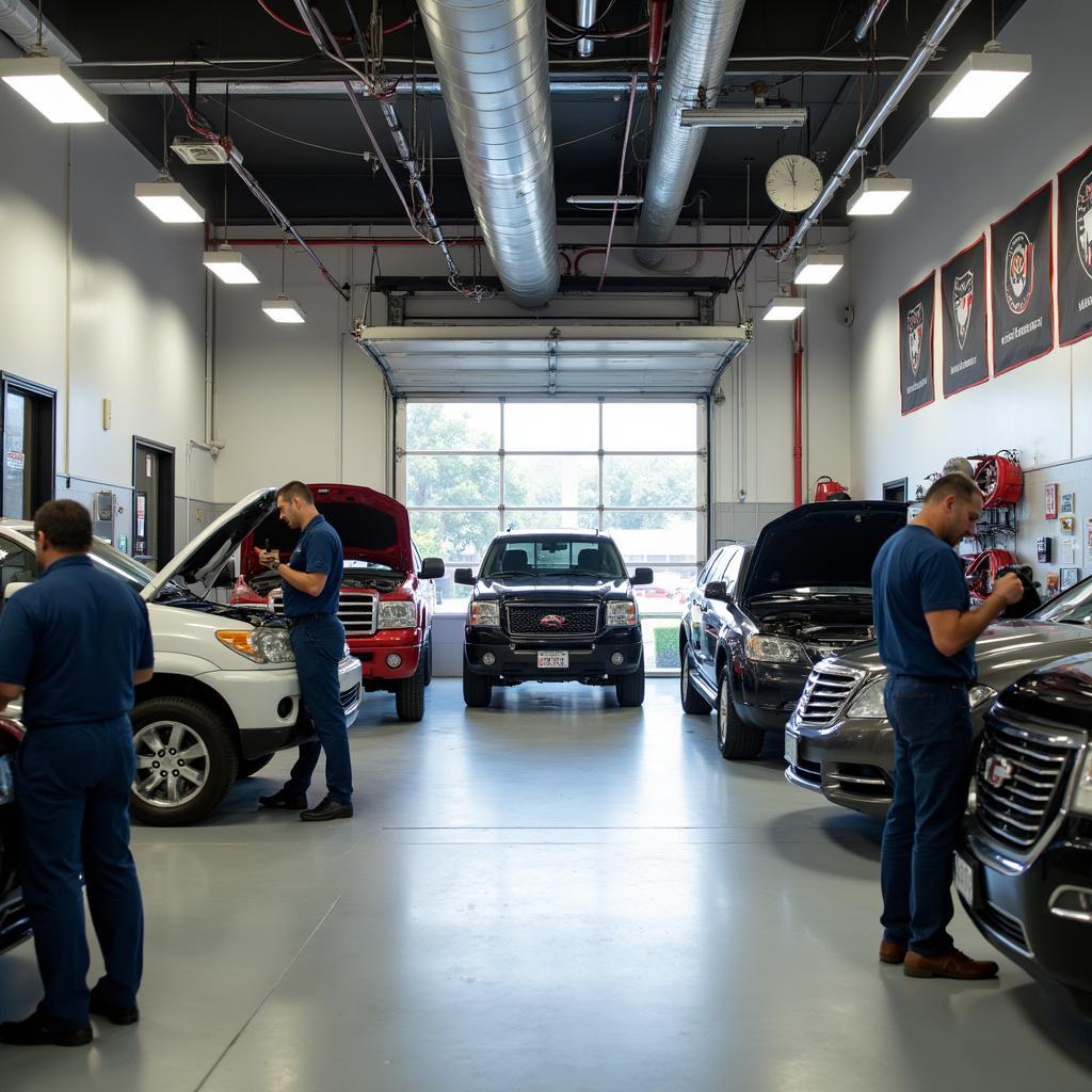 Auto repair shop on Coral Way Miami