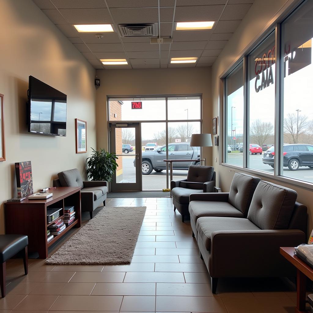 Costco Auto Center Waiting Area Image