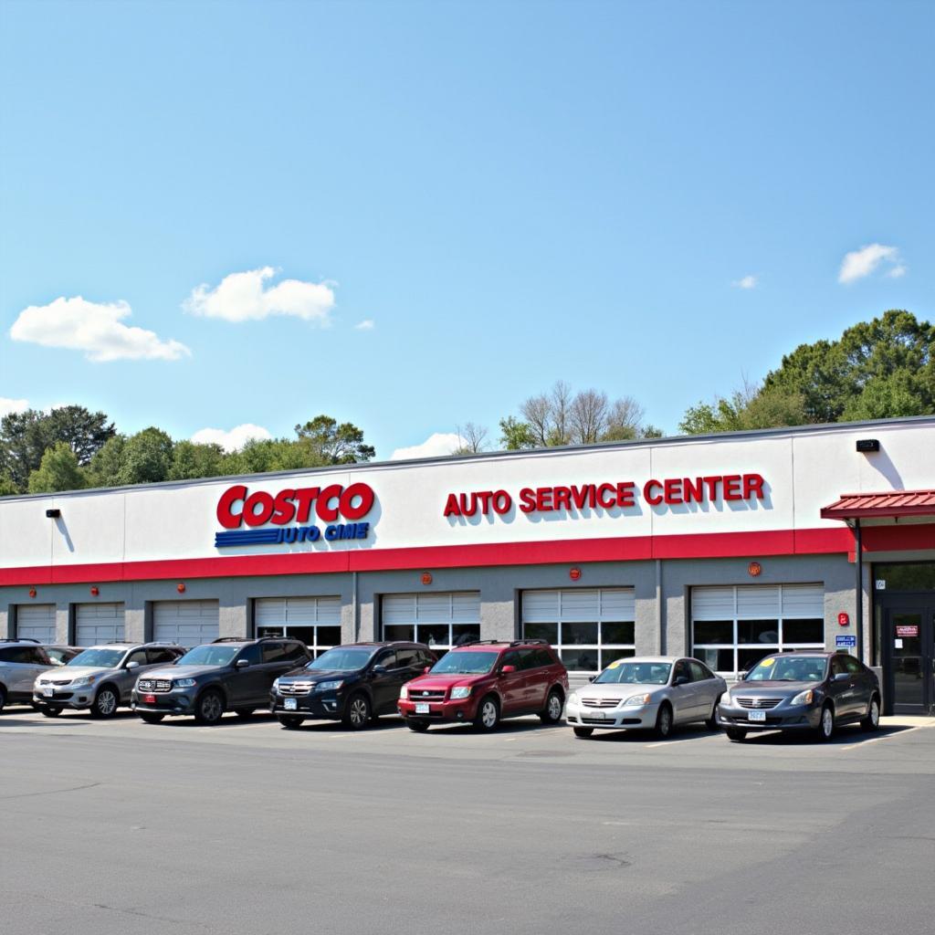 Costco Auto Service Center Alpharetta GA Exterior