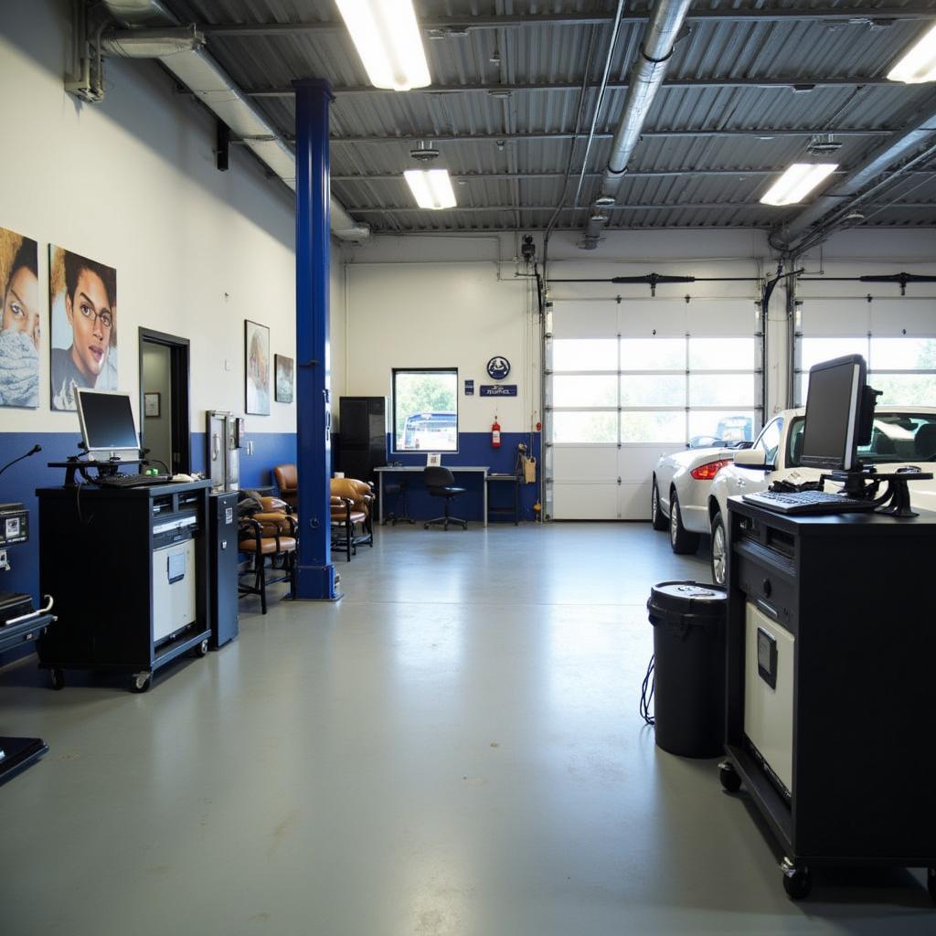 Modern auto shop in Council Bluffs