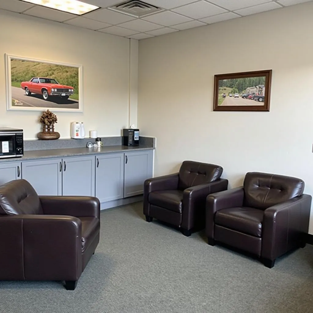 Courtesy Auto Service Lacey Waiting Area