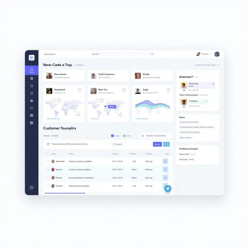 CRM Software Dashboard