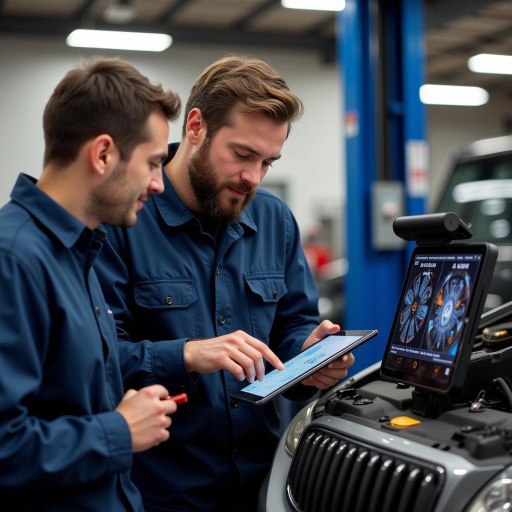 Customer Consulting with Mechanic