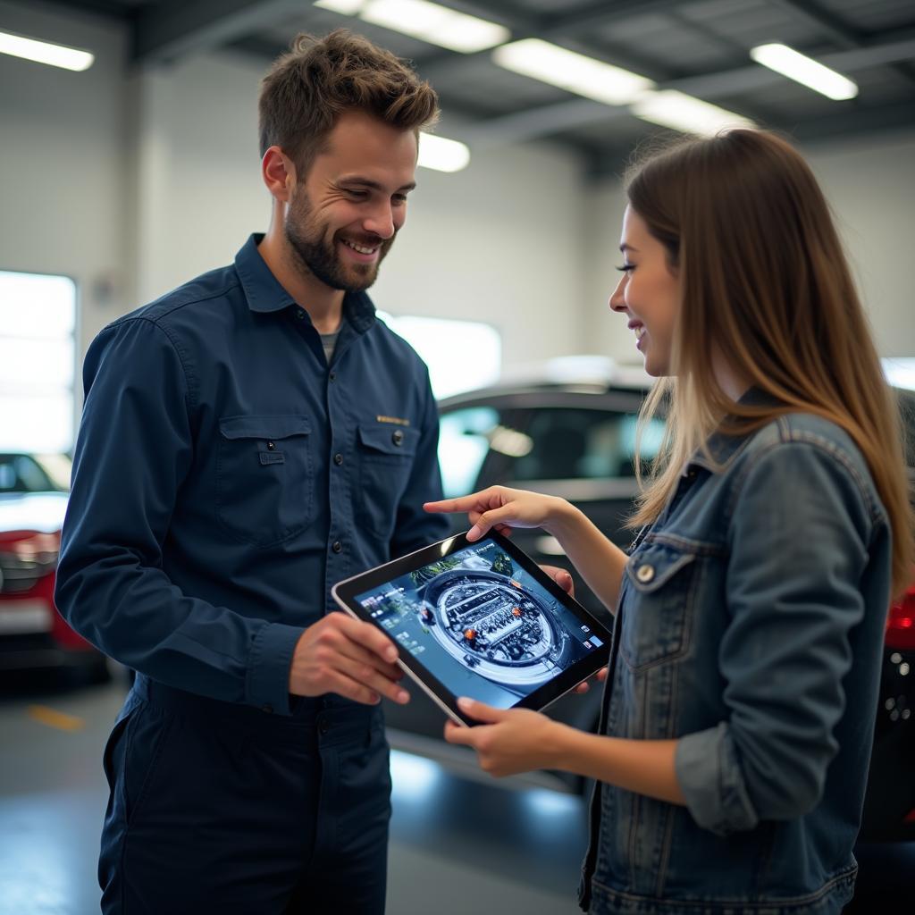 Transparent Communication at an All Pro Auto Service Center