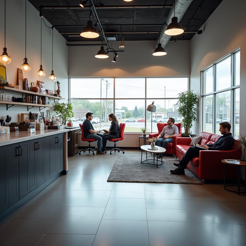 Customer Lounge Area Auto Shop