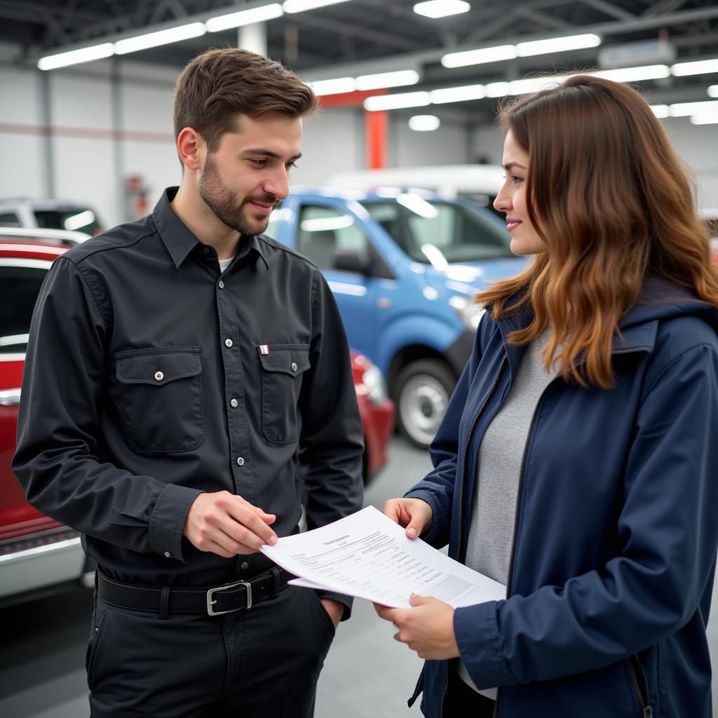 Customer Service at an Auto Collision Repair Shop in PA