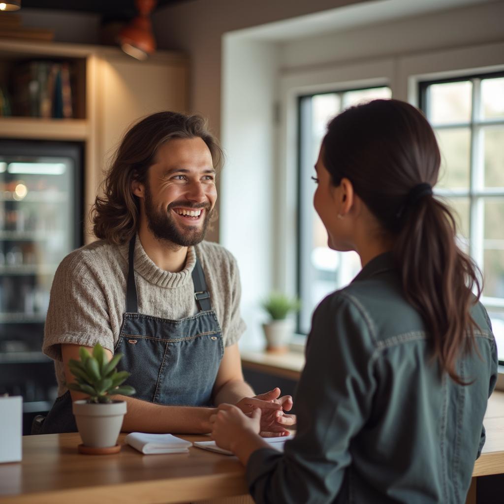 Customer service at an auto service center in Horsham