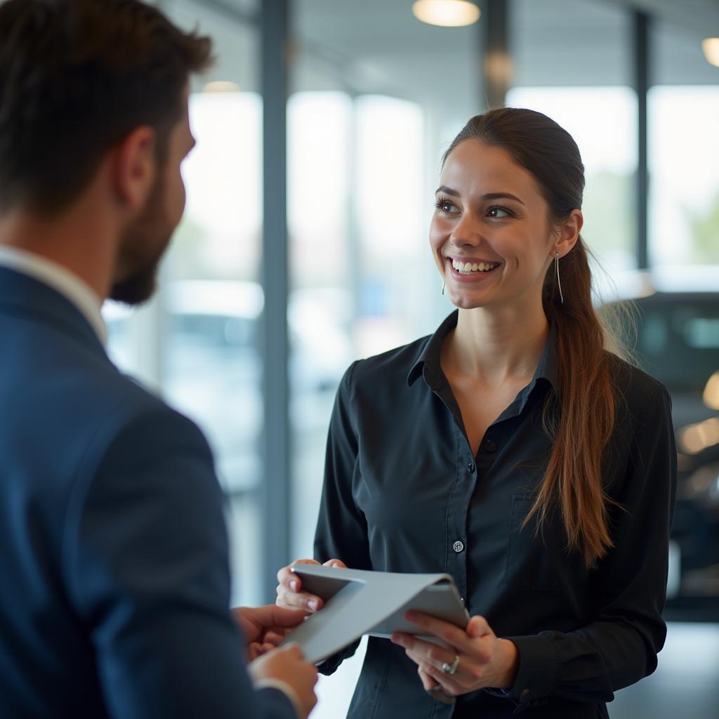 Exceptional Customer Service at an Auto Dealership