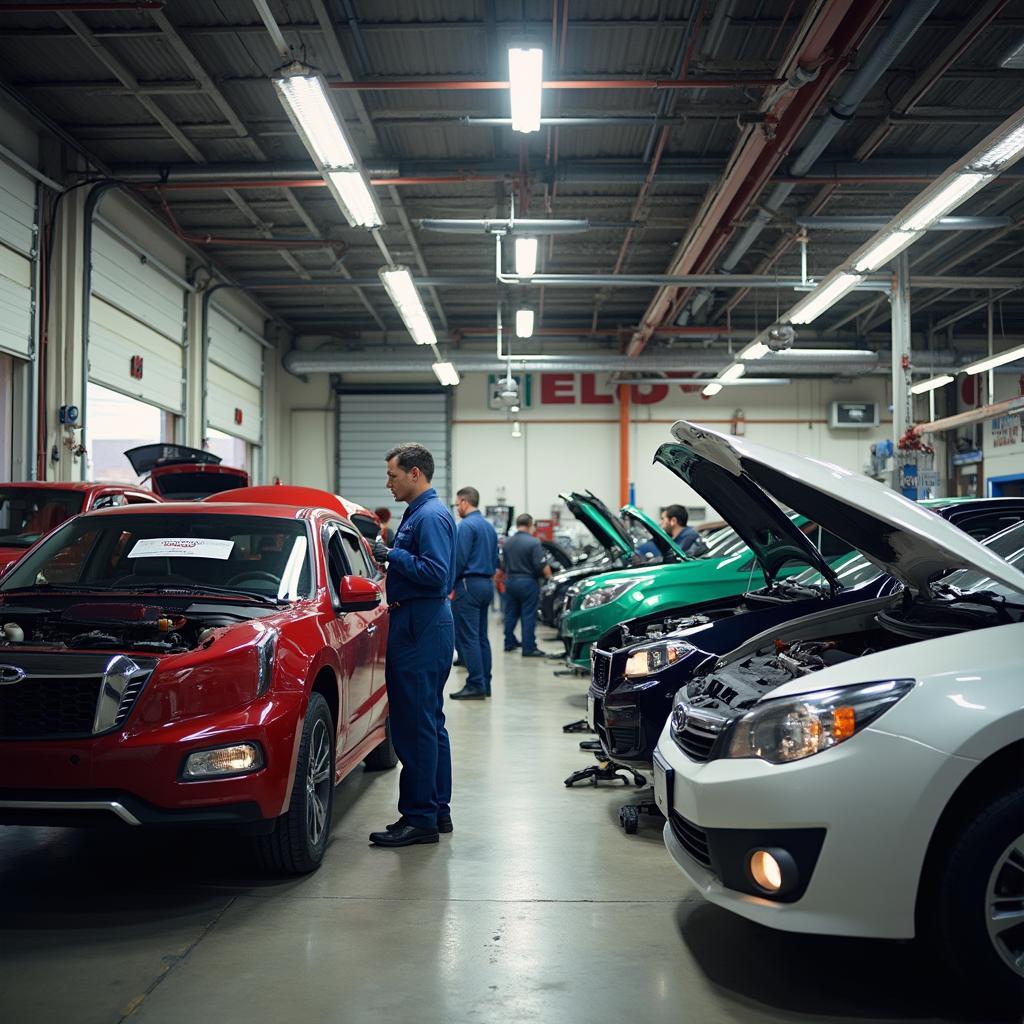 Modern Auto Repair Shop in Dallas