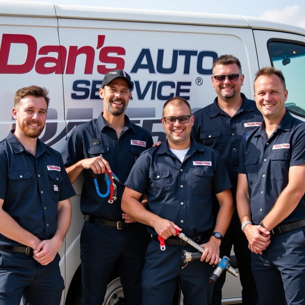 Dan's Auto Service Team