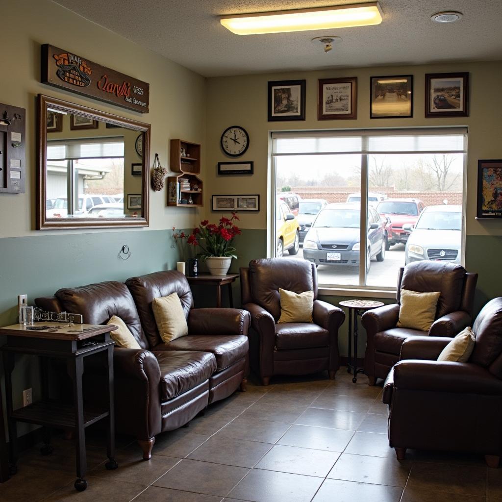 Daryl's Auto Service Customer Waiting Area