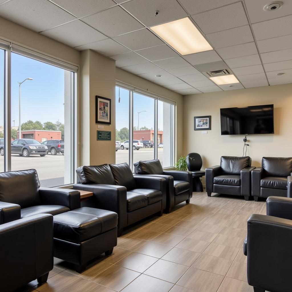 Comfortable Customer Waiting Area at Dave's Auto and Truck Service