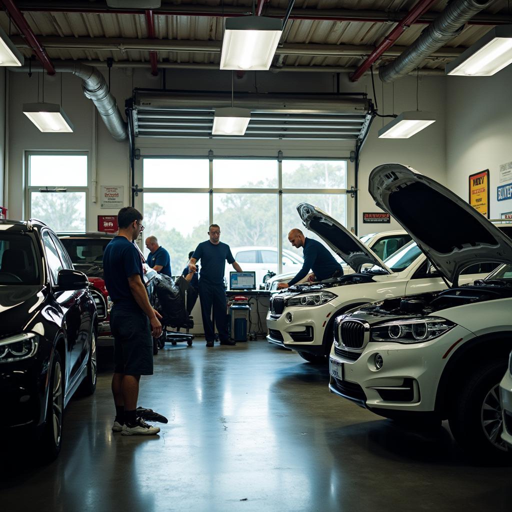 Auto repair shop located on Davie Boulevard