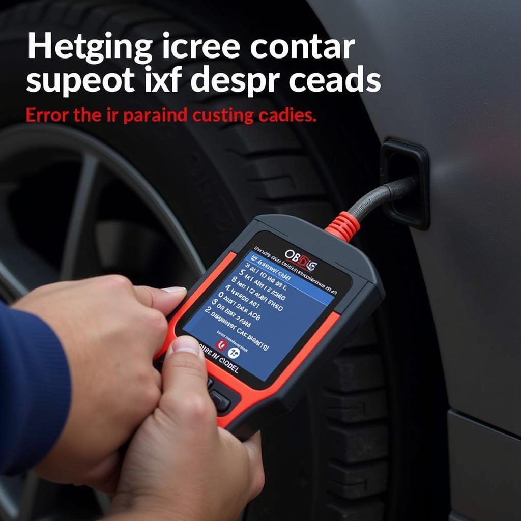 Diagnosing Car Problems with an OBD Scanner