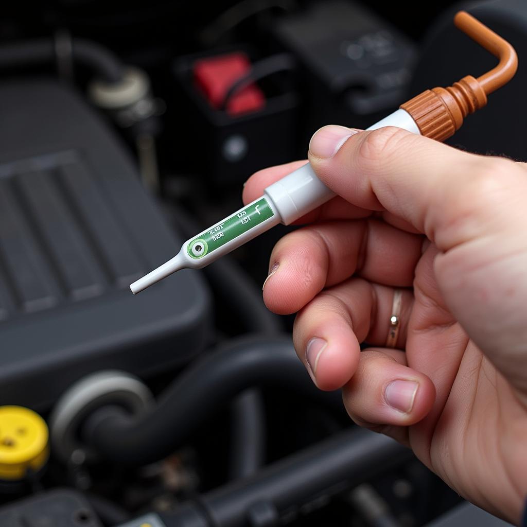 Diagnosing Engine Locked Car - Checking Oil Level