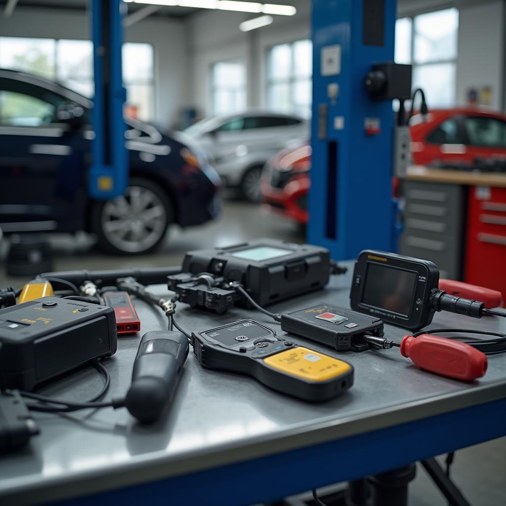 Modern automotive diagnostic tools