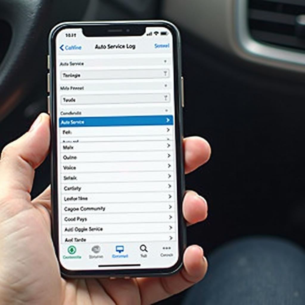 Using a Digital App for your Auto Service Log